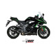 Silencieux homologué Mivv DELTA RACE Inox noir (K.054.LDRB) Kawasaki Ninja 1000 SX/Tourer