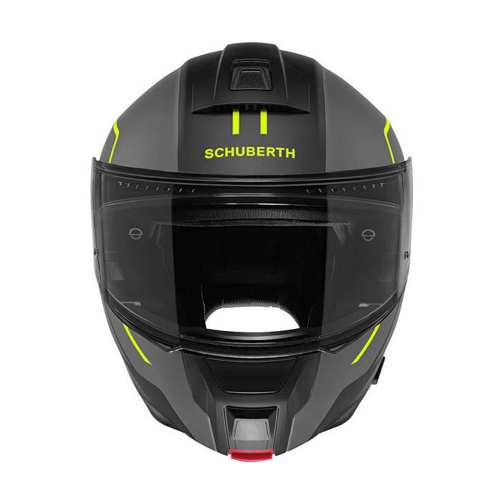 Casque moto modulable Schuberth C5 Master Jaune