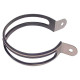 Collier inox Leovince type A1 (304972501R) pour silencieux OVAL