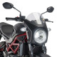 Bulle + carénage rétro Puig Noir (3169) Suzuki SV650 16-