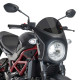 Bulle + carénage rétro Puig Noir (3169) Suzuki SV650 16-