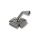Handlebar mirror HIGHSIDER IRON CROSS BLACK