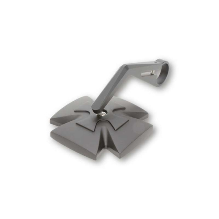 Handlebar mirror HIGHSIDER IRON CROSS BLACK