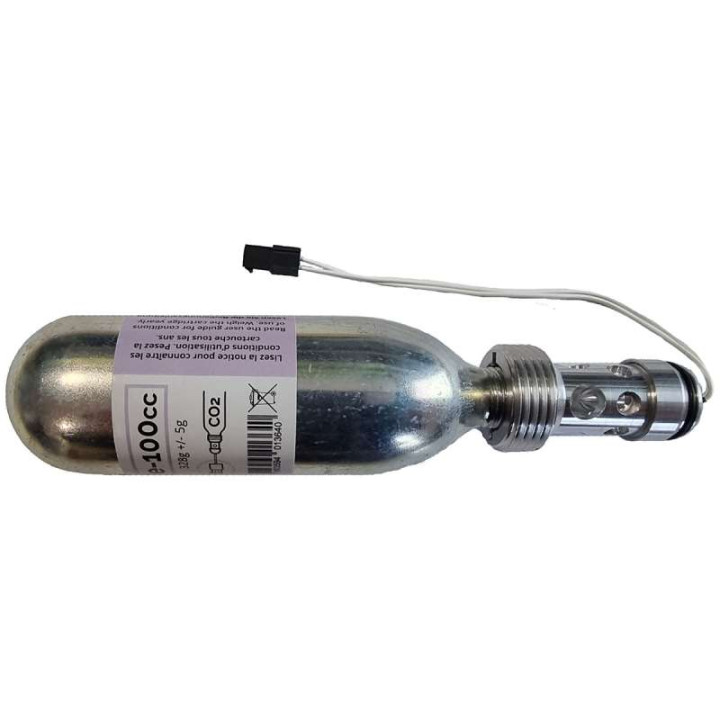 HELITE 100 cc cartridge for electronic airbag vest - MOLEX