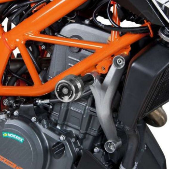 Tampons pare-carter Barracuda KTM Duke 390 Tampons pare-carter Barracuda KTM Duke 390