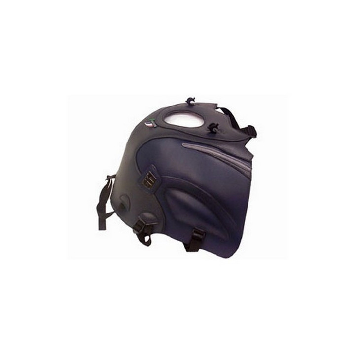 Bagster tank mat anthracite/dark blue/steel tip (1335I) Suzuki XF650 Free Wind