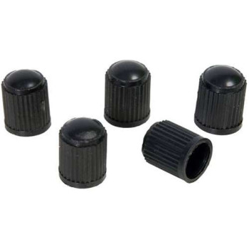 Jeu de 5 bouchons de valve plastique Auto/Moto
