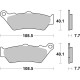 Sinter SBS 674HS brake pads