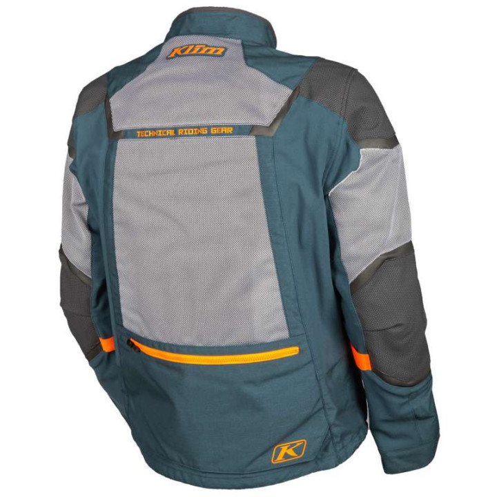 Klim BAJA S4 Petrol Strike Orange motorcycle jacket