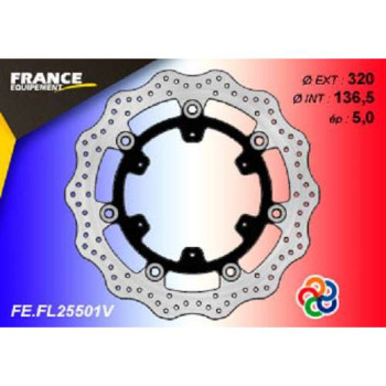 Kit freinage avant FE disques pétales + plaquettes AP Racing KTM Adventure/Super Adventure