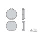 Plaquettes de frein organique BREMBO 07KA0122