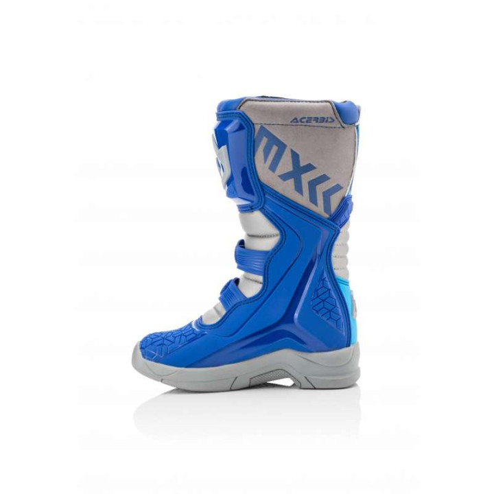 Acerbis X-TEAM KID BLEU/GRIS children's motocross boots Acerbis X-TEAM KID BLEU/GRIS children's motocross boots