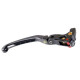 Foldable brake lever LighTech ALIEN (LEVD126K) BMW