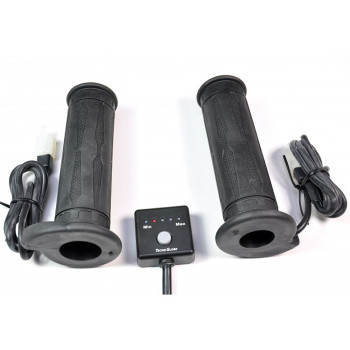 Poignées chauffantes moto Tecnoglobe LUXE 120/22mm