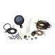 Vintage led motorcycle meter Acewell 2853 Black