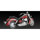 Échappement Vance & Hines SHORTSHOTS chromé Honda 750 Shadow Aero/Spirit