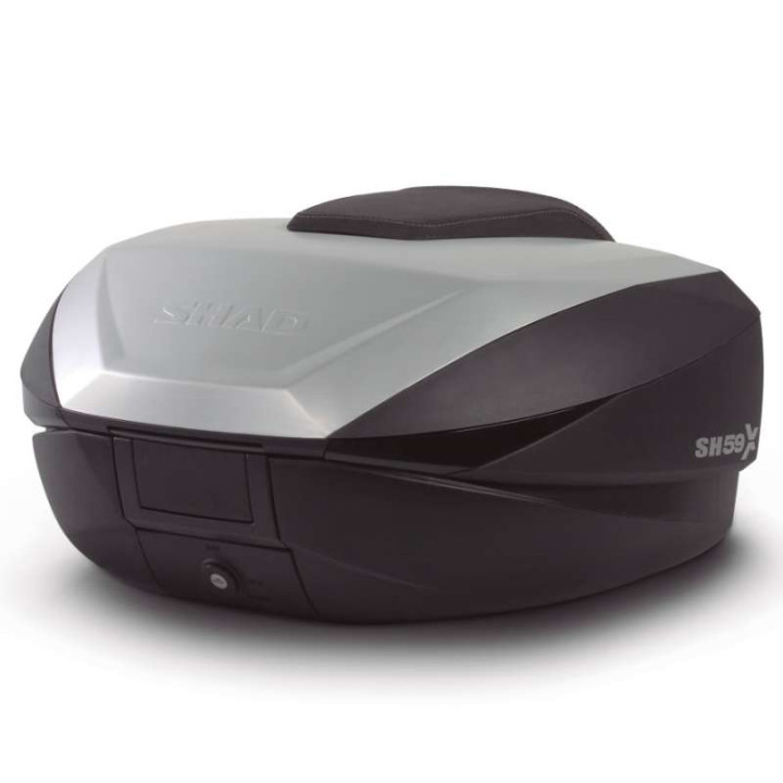 Expandable motorcycle top case Shad SH59X 46-58L