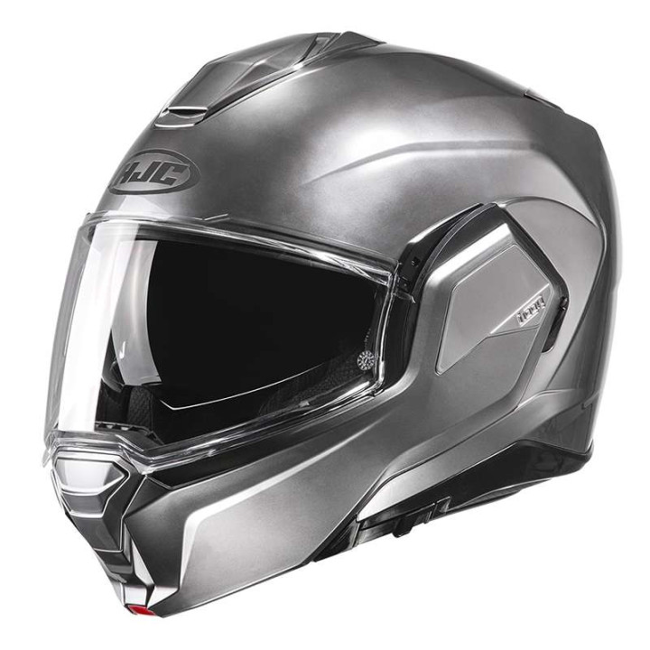 Modular motorcycle helmet HJC I100 HYPER SILVER