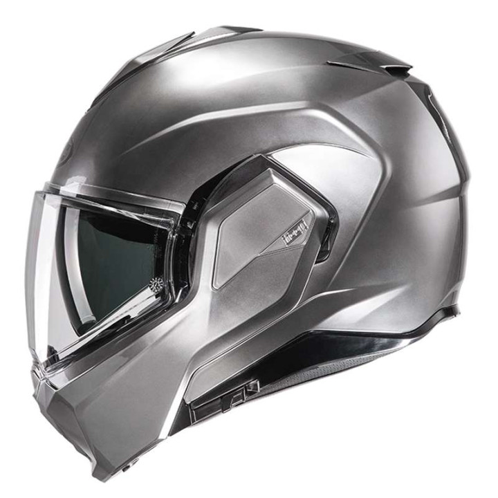 Modular motorcycle helmet HJC I100 HYPER SILVER