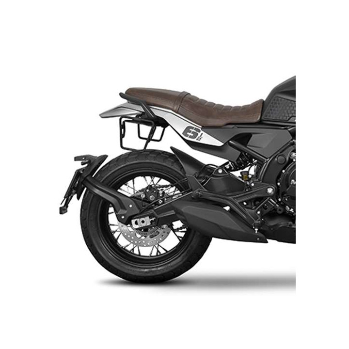 Shad SR38 BLACK pannier kit + spacers (M0SM62SR) SEIMMEZZO 650 SCR/STR Shad SR38 BLACK pannier kit + spacers (M0SM62SR) SEIMMEZZO 650 SCR/STR