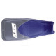 Saddle cover Bagster (2004D) Blue/Gris Clair/White Letters Honda TRANSALP XL600V 95-96