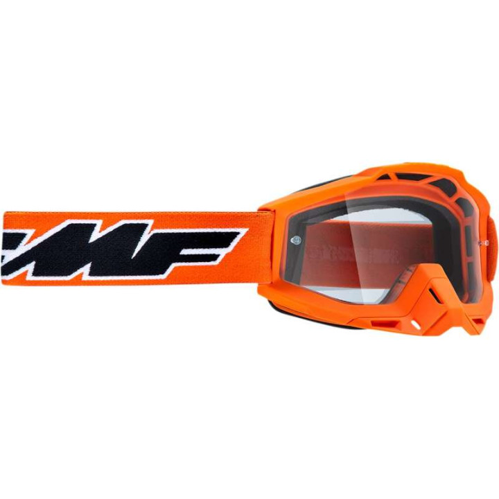 FMF VISION POWERBOMB OTG ROCKET ORANGE motocross mask