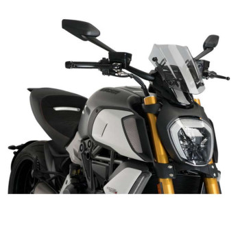 Pare-brise Puig NAKED NEW GENERATION SPORT (3773) Ducati DIAVEL 1260 Pare-brise Puig NAKED NEW GENERATION SPORT (3773) Ducati DIAVEL 1260