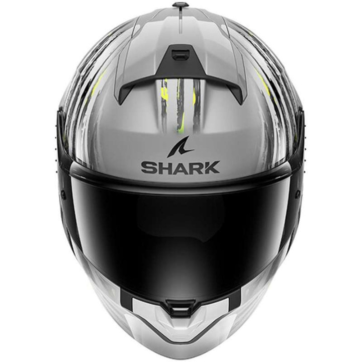 Casque moto Shark RIDILL 2 ASSYA Gris / Jaune