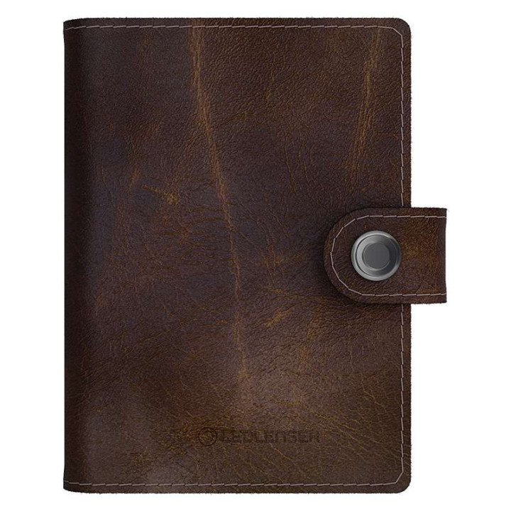 Portefeuille avec lampe Ledlenser LITE WALLET Marron