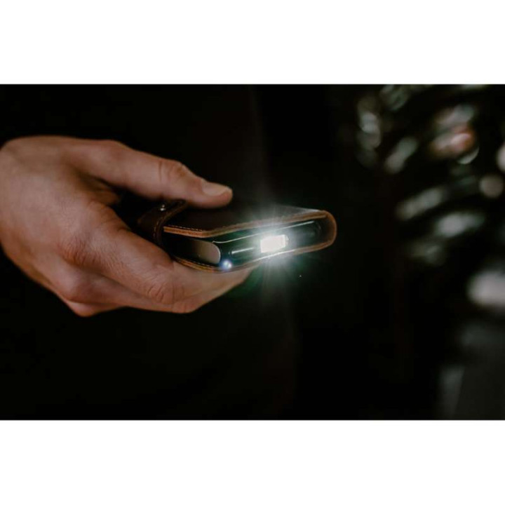 Portefeuille avec lampe Ledlenser LITE WALLET Marron