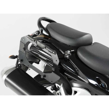 Supports latéraux SW-Motech QUICK-LOCK EVO CONTOUR Suzuki HAYABUSA 08-