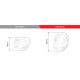 Bulle +22cm Puig TOURING PLUS (3595) BMW F850GS