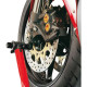 Symmetrical conical supports for Bike-Lift universal front stand