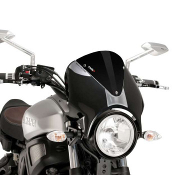 Pare-brise universel Puig VISION Noir Yamaha XSR700