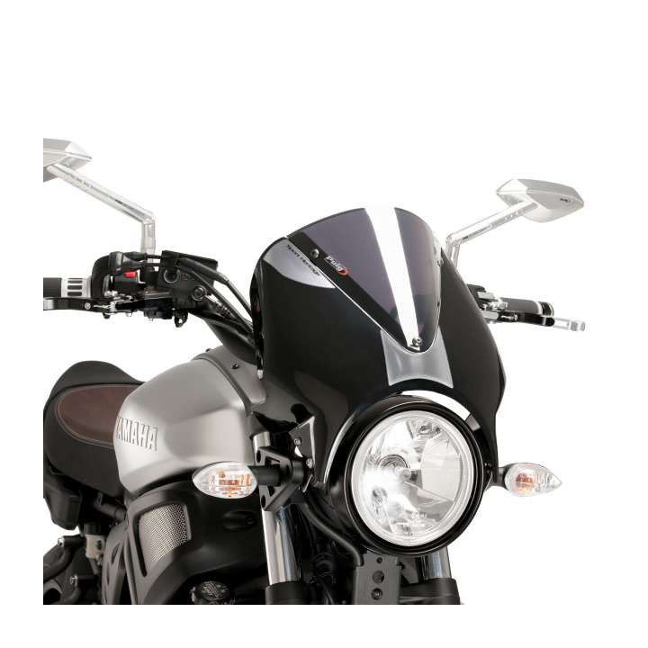 Universal windshield Puig VISION Black Yamaha XSR700