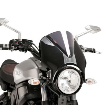 Pare-brise universel Puig VISION Noir Yamaha XSR700