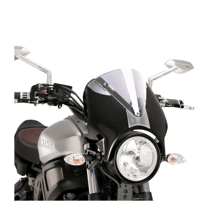 Universal windshield Puig VISION Black Yamaha XSR700