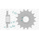 Pignon AFAM 16 dents pas 525 type 166600
