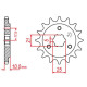 Pignon JT 14 dents pas 525 type 1448