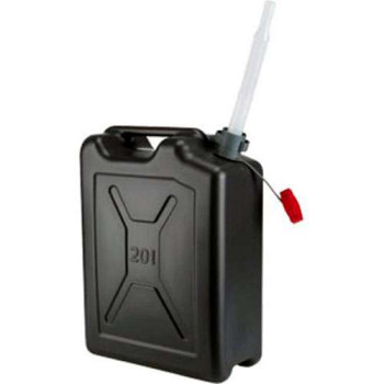Jerrican essence polyéthylène noir Pressol 20 litres
