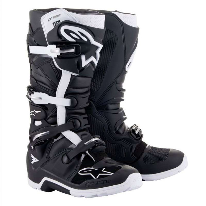 ALPINESTARS TECH 7 ENDURO Drystar Black White Boots