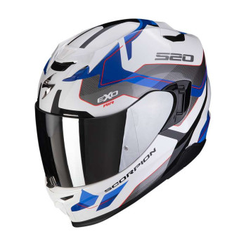 Casque Scorpion EXO-520 EVO AIR ELAN BLANC / BLEU