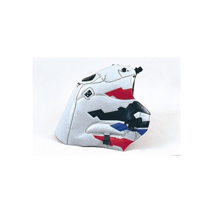 Bagster tank mat light grey/red/black/lilac (1245M) Honda XRV750 Africa Twin