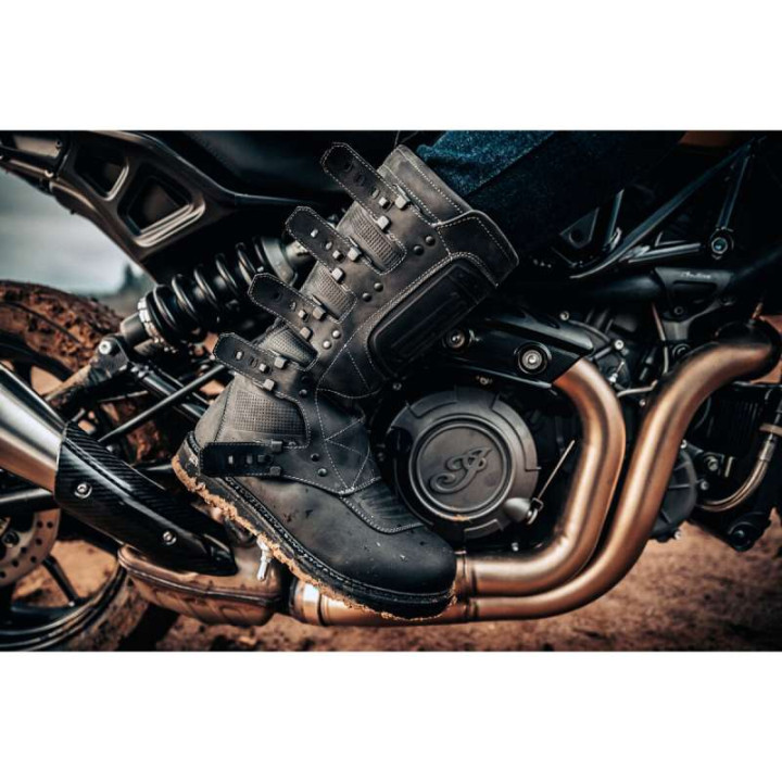 Bottes moto Icon 1000 ELSINORE 2 NOIR Bottes moto Icon 1000 ELSINORE 2 NOIR