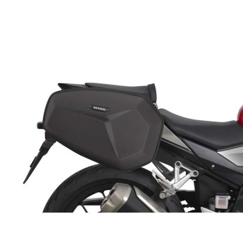 Shad E48SR rider bags + CB500F/CBR500R spreaders (H0CB51SR)