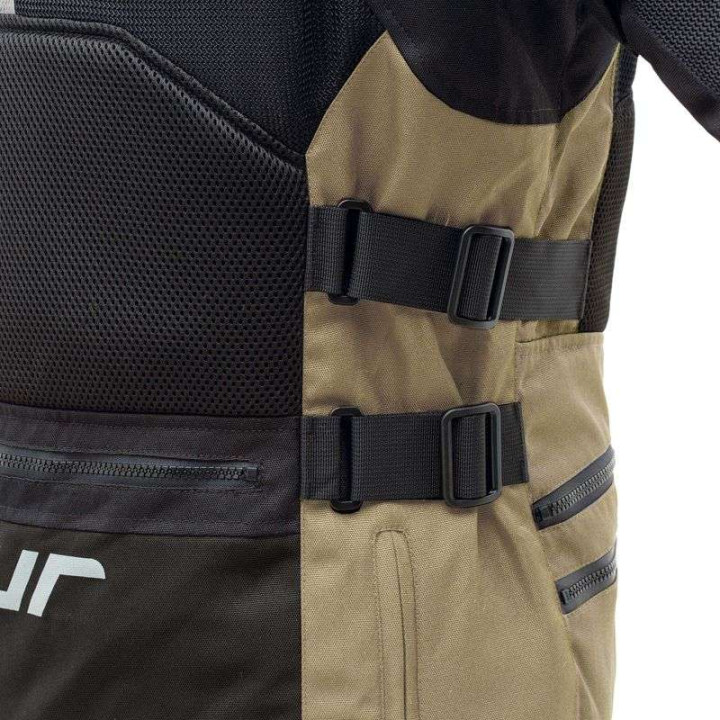 Veste moto T.UR TRANSFER HYDROSCUD Noir/Sable