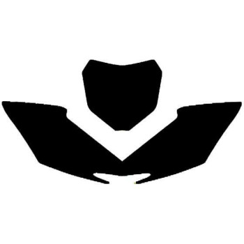 Fonds de plaque cross Blackbird Honda CRF250/450 14-