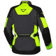Veste moto Macna MUNDIAL Gris/Jaune Fluo