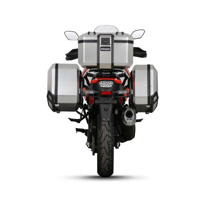 Kit valises alu Shad TERRA TR36/TR47 + supports 4P (S0VS104P) DL1000/1050 V-STROM 14- Kit valises alu Shad TERRA TR36/TR47 + supports 4P (S0VS104P) DL1000/1050 V-STROM 14-