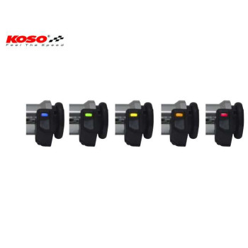 Poignées chauffantes KOSO Titan-X pour Harley Davidson Cable Throttle 125/25mm Poignées chauffantes KOSO Titan-X pour Harley Davidson Cable Throttle 125/25mm